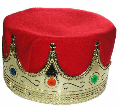 Red King Crown Hat