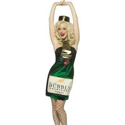 Sexy Champagne Bottle Dress